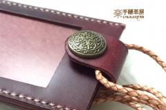 Staff Card Holder-Red Wine 2