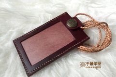 Staff Card Holder-Red Wine Jenny